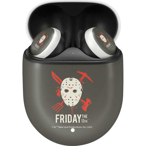 Warner Bros Friday the 13th Jason Voorhees Mask Google Pixel Buds Skin